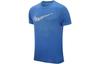 T Shirts Men's Blue Crew Neck Moderate Straight Fit DD1622-451