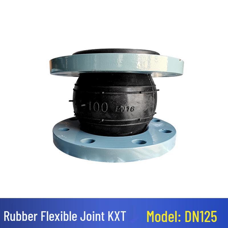 KXT Stainless Steel Flange Rubber Expansion Joint Connector