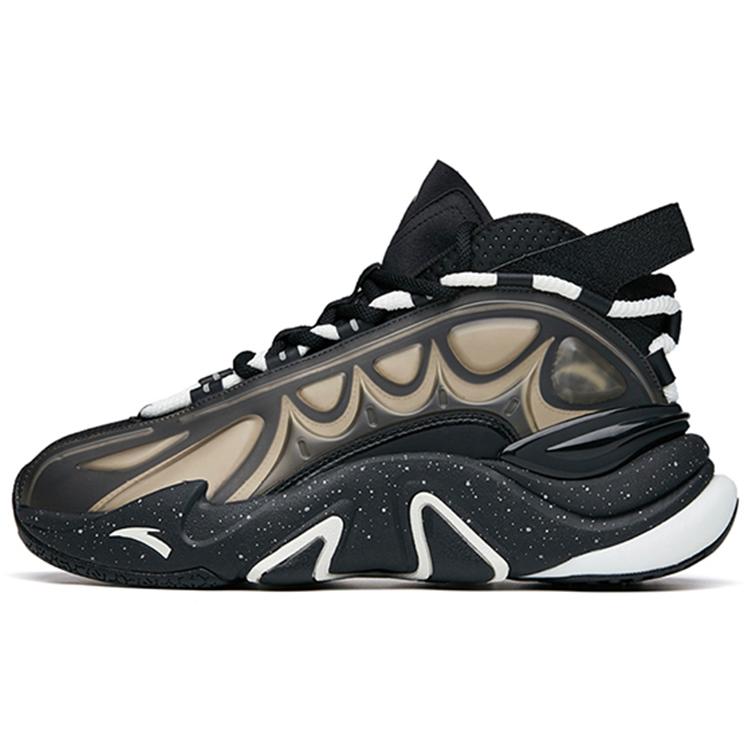 

New ANTA Casual Shoes Men s Mid top Black 912218090-4 41