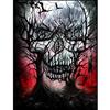 Diamond Embroidery Horror Ghost Skull Full Diamond Painting Cross Stitch Mosaic Art Picture of Rhinestone Landscape Decor Gift