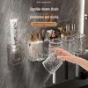 Aige Adhesive Wall-Mounted Double Cup Toothbrush Holder