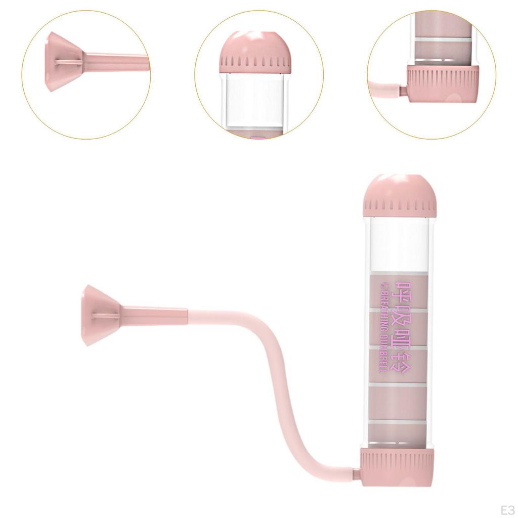 Breathing Exercise Device for Adults Stronger Lungs Deep Trainer