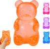 Jouets Enfants Ours Anti-Stress Taba Boules Squishy, Ours Jouet Taba Squishy pour Soulager le Stress Boules à Presser pour Cadeau d'Anniversaire Cadeaux Petits Cadeaux de Fête