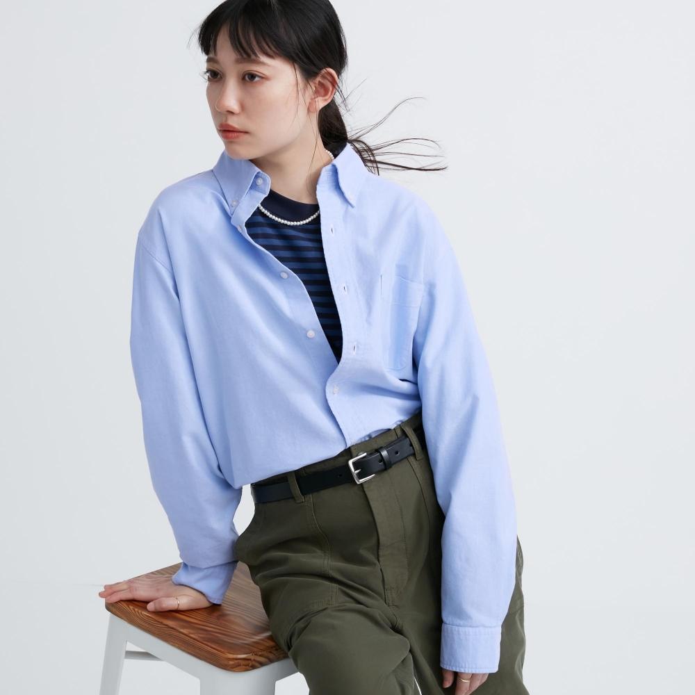 Uniqlo Japan Oxford Shirt  Long Sleeve 