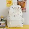 Schoolbag schoolbag junior high school high school Korean light small fresh backpack large capacity cute girl print college style backpack