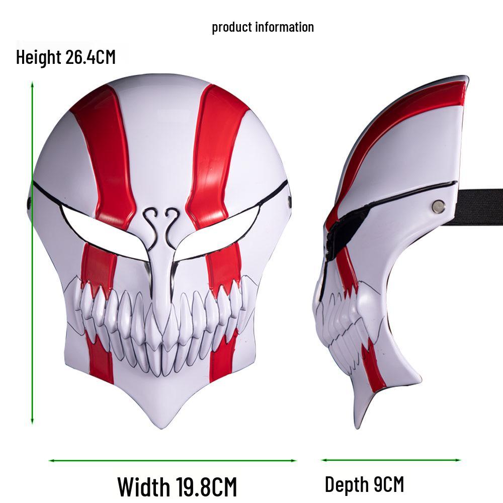 Second Generation Kurosaki Ichito Ultimate Full & Half Face Halloween Mask