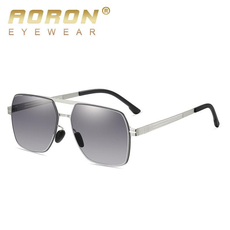 AORON Fashion Sunglasses for Men Women UV400 Anti Glare Glasses Gradient Color Driving Fishing Eyeglasses