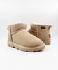 Mogaus Leather Fur Genuine Cowhide Mini Boots 5 Colors