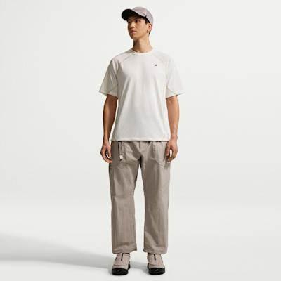 Men's Nike ACG T Shirts Men's Beige Crew Neck Moderate