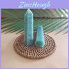 Beautiful 1pc Natural Blue Amazonite Stone Wand For Reiki Healing And Meditation
