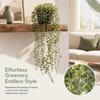 Lifelike Design Fake Plant With Flower Pot Hanging Plant  Outdoor Garden