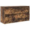 TV Cabinet Smoked Oak 100 x 35 x 54 cm Particleboard