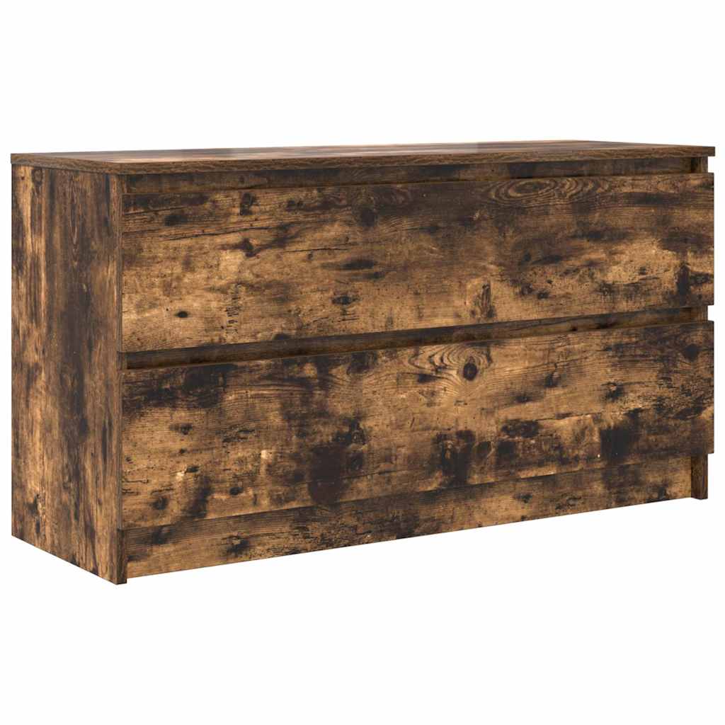 TV Cabinet Smoked Oak 100 x 35 x 54 cm Particleboard