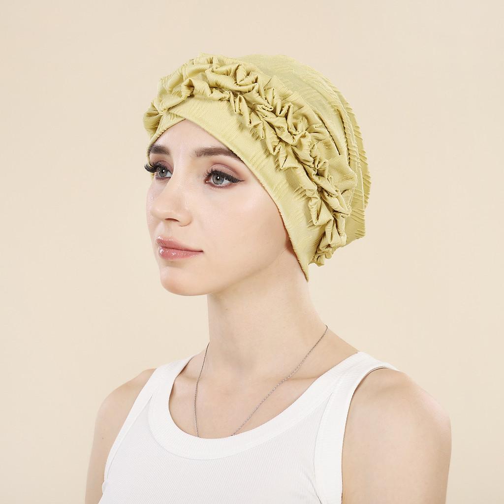 Summer Winter Autumn Spring Unisex Circular Crown Cap With No Brim