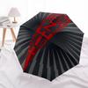 1 szt. Parasol Wysokiej Jakości z Motywem Maze Rammstein, Parasol z Automatycznym Otwieraniem i Zamykaniem, Parasol Wielofunkcyjny G0811009