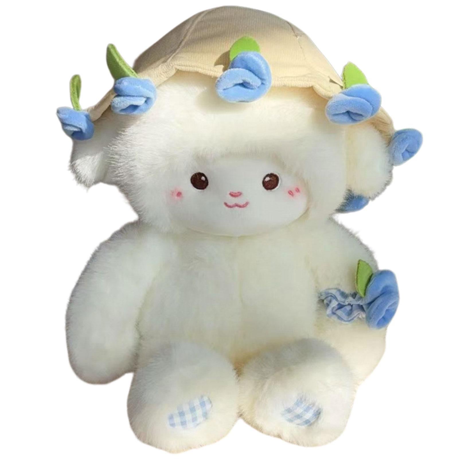 

Soft Anime Hugging Lamb Ultra Soft Interactive Cuddly Toy For Kids Children синий