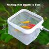 Extendable Aquarium Square Fishing Net Long Handle Aquarium Shrimp Net  for Catching Fish Shrimp