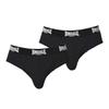 Lonsdale Mens Contrast Waistband Briefs (Pack of 2)