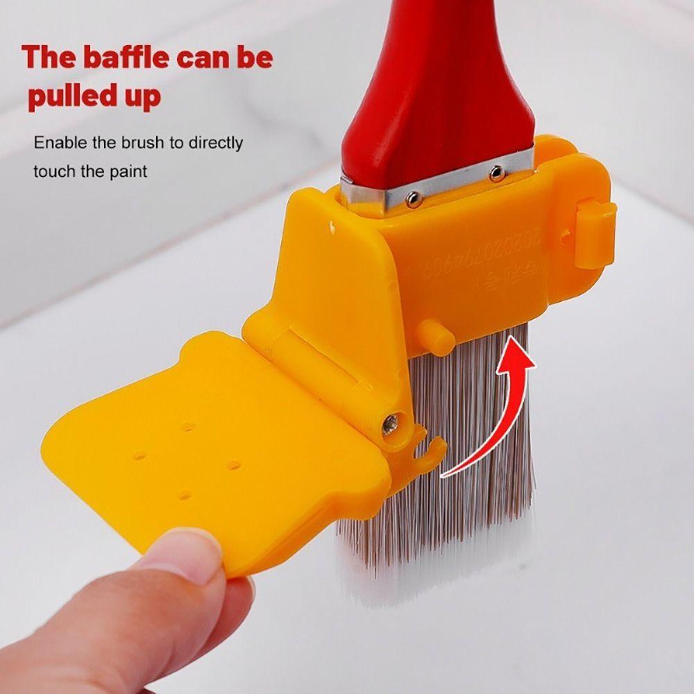 1Pcs Portable Paint Brush Lightweight Color Separation Brush Dark Corner Brush  Interior Wall Roof
