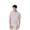adidas T Shirts Men's Beige Crew Neck Moderate Straight Fit IP2754
