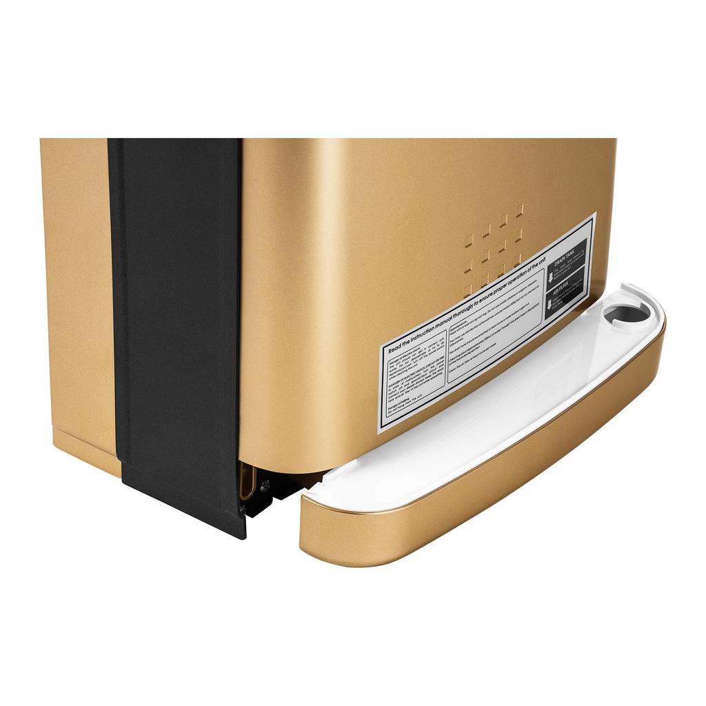 Physa Bari Gold Electric Wall-mounted Hand Dryer 1200W