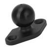 2 Hole Ball Mount Base Aluminum Alloy Electronic Device Mounting Base  Equipment Installation