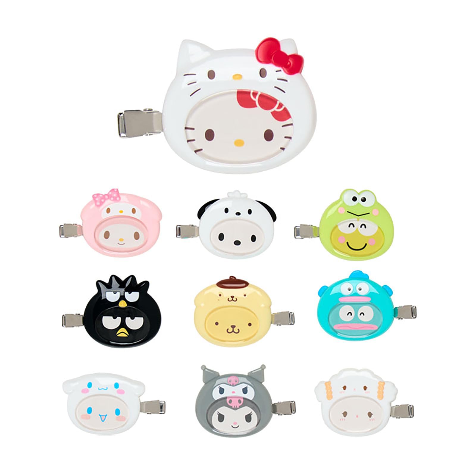 Sanrio Secret Custom Hair Clip (Enjoy Idol) Sanrio Characters ABS Resin and Steel, Ages 3 and Up, 679186