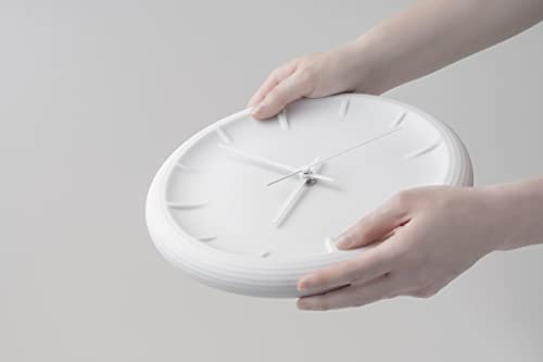 Remnos RELIEF RF22-06 BG Lemnos Wall Clock, Analog, Porcelain Beige, Relief