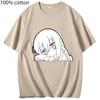 Women Shirt BOCCHI THE ROCK T-Shirts Hitori Gotou Tshirt Vintage Aesthetic Short-sleeved Tops Women/men Summer Clothes