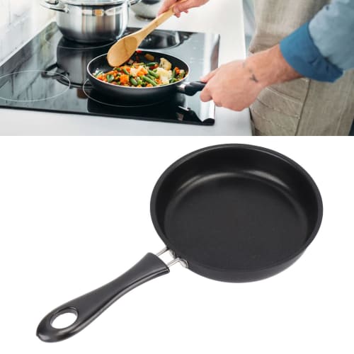 Non-stick frying pan, easy to clean, dishwasher safe, stain-resistant, skillet (14cm)