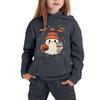 Bluza dziecięca z nadrukiem Halloween - Casualowy sweter z długim rękawem dla chłopców i dziewcząt