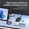 Surface Pro Charger 65W, Surface Laptop Charger Compatible with Microsoft Surface Pro 9/8/7+/7/6/5/4/3/X, Surface Laptop 5/4/3/2/1, Surface Book 2/1,