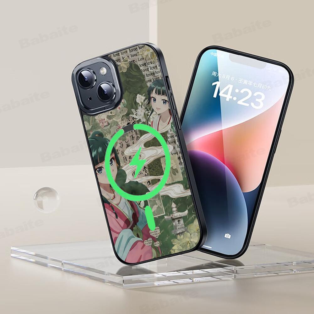 

Popular Animation The Apothecary Diaries Phone Case Magnetic Case For IPhone 16 14 13 12 11 15 Pro Max Plus For Magsafe iPhone 16