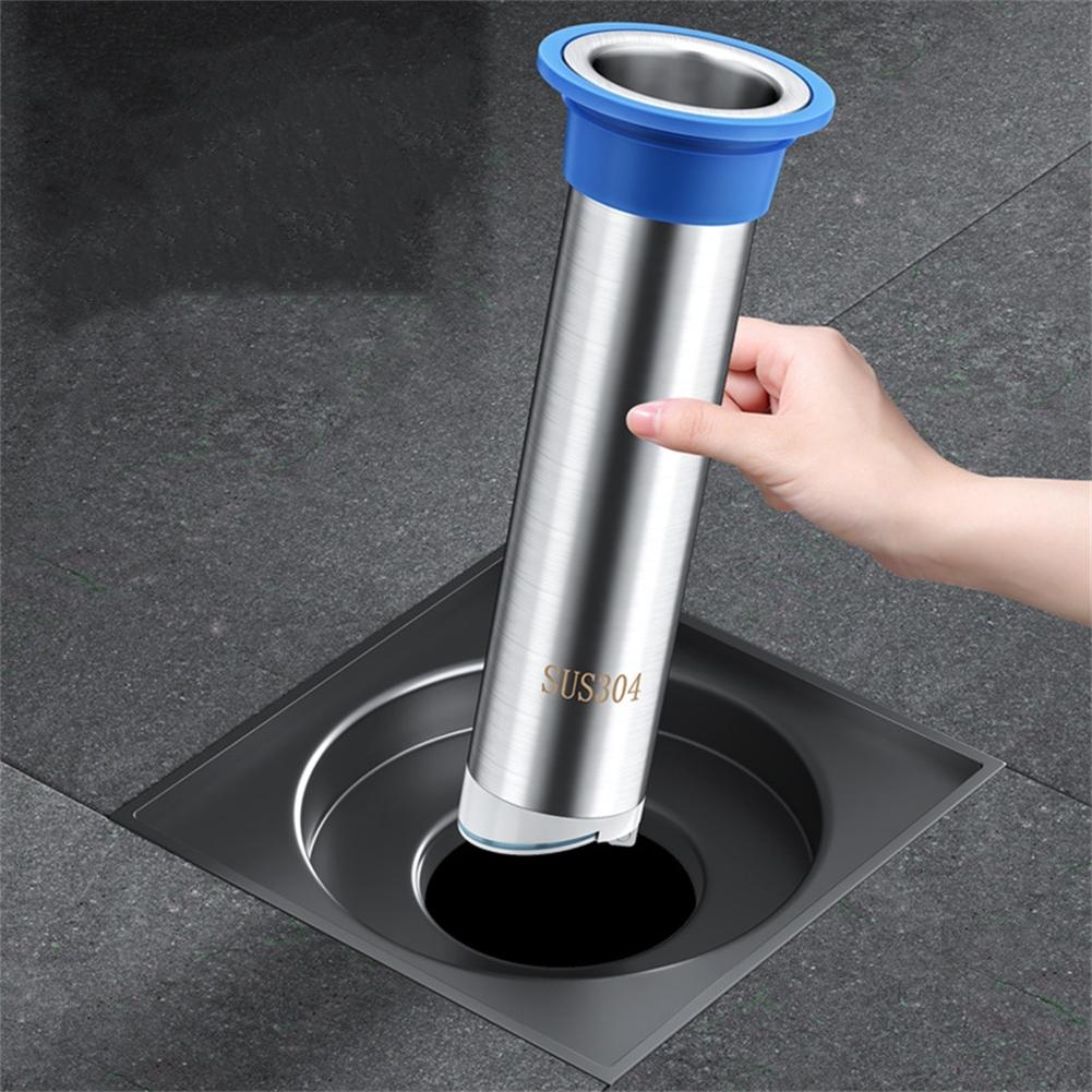 Tube d'extension de tuyau d'égout anti-odeur Noyau de drain Bonde de sol en acier inoxydable