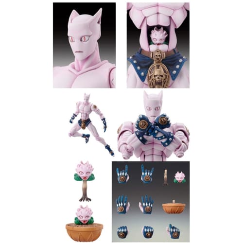 Medicos Entertainment Super Action Statue "Killer Queen Second" from "JoJo's Bizarre Adventure Part 4" Approximately 160mm PVC, ABS, and Nylon Painted