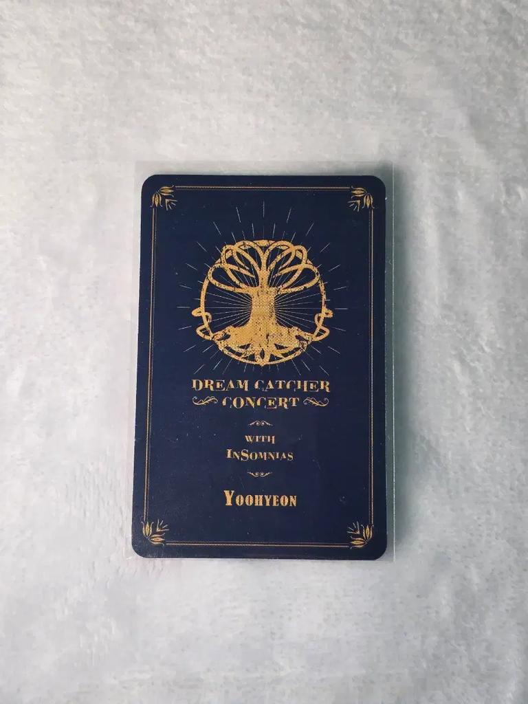DREAMCATCHER Yoohyun 2020 Concert Photocard Used
