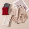 Women's Seamless Mid-High Waist Shaping Panties with Mulberry Silk Crotch - Comfortable, Breathable & Elastic.