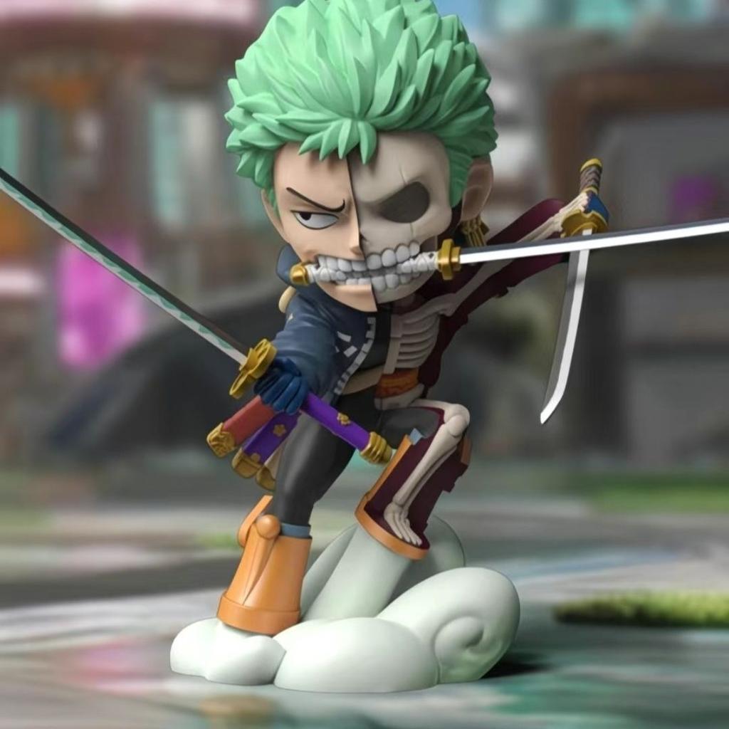 New  Original  One Piece Mighty Jaxx Semi-Anatomical Blind Box Vol.9 Egghead Island Decoration Mystery Box Toy