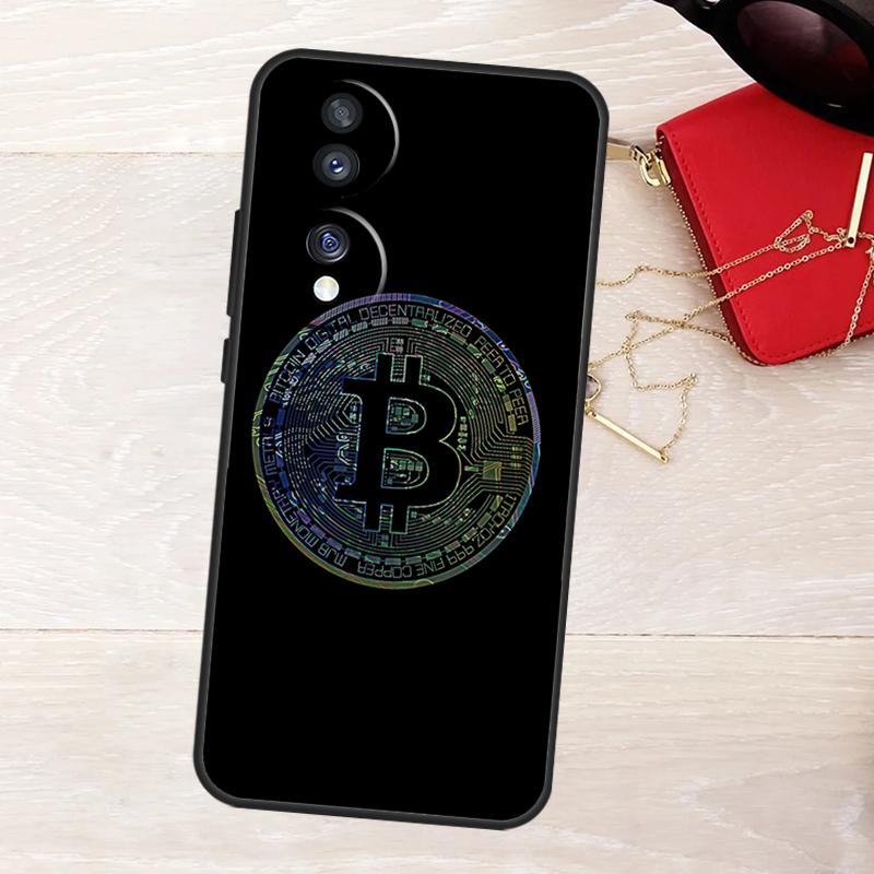 Bitcoins Coin Case For Honor Magic 8 5 6 7 Lite X9a X9b X9c X9d X8b X8c Win RT 50 70 90 200 400 Pro Cover