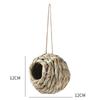 Fashion Natural Handmade Straw Bird Nest Pigeon House Parrot Warm Pet Bedroom Courtyard Small Animal Cages