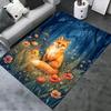 2025 New Healing Animals Carpet Rug for Living Room Bedroom Home Sofa Decoration,Kids Play Non-slip Floor Mat