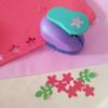 Large Flower Petal Four-Leaf Clover Children's DIY Embosser Machine - Student Journal Punch Tool
