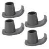 4pcs Walker Ski Glides Anti Slip Walker Glides for Seniors Mobility Aid Accessory Replacement