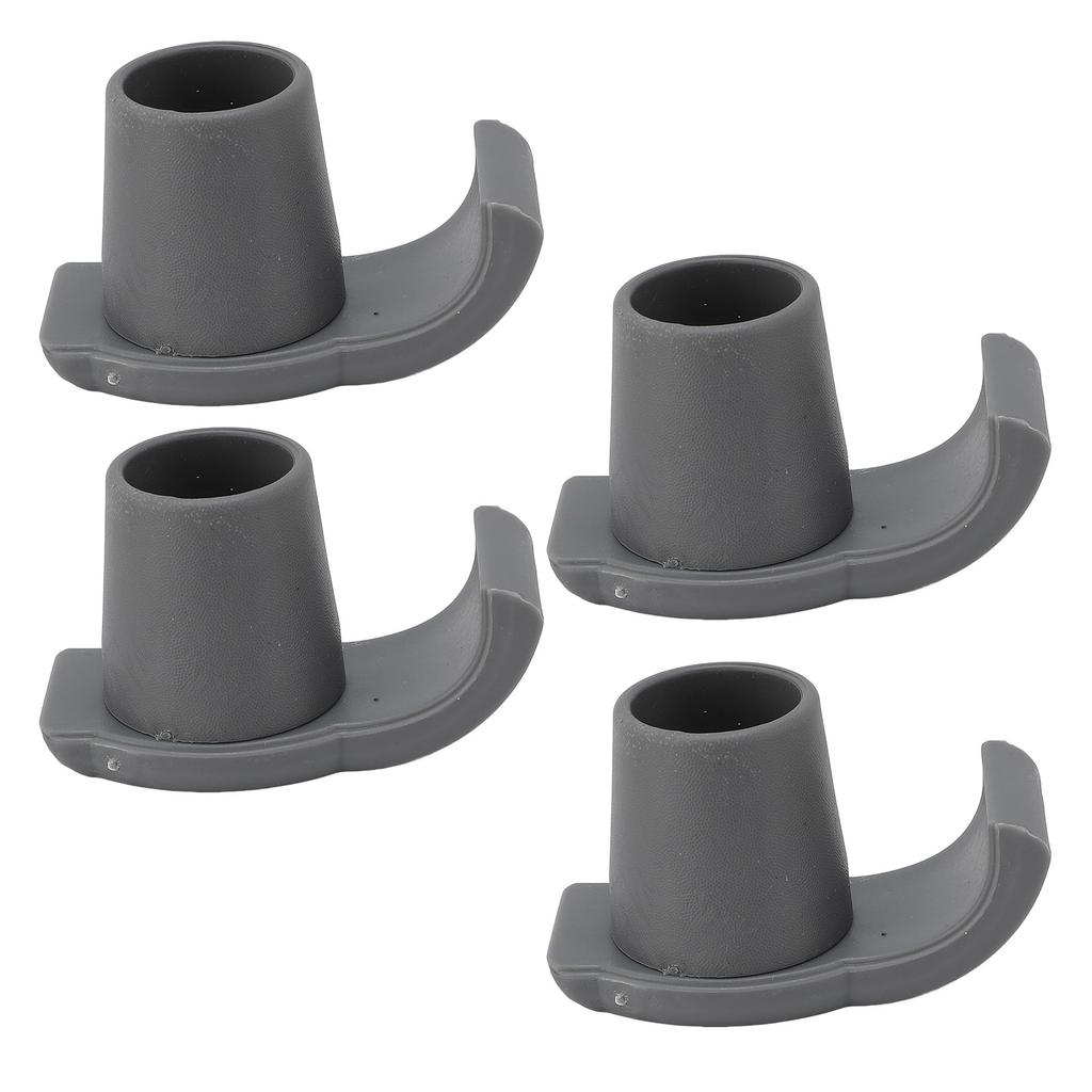 4pcs Walker Ski Glides Anti Slip Walker Glides for Seniors Mobility Aid Accessory Replacement