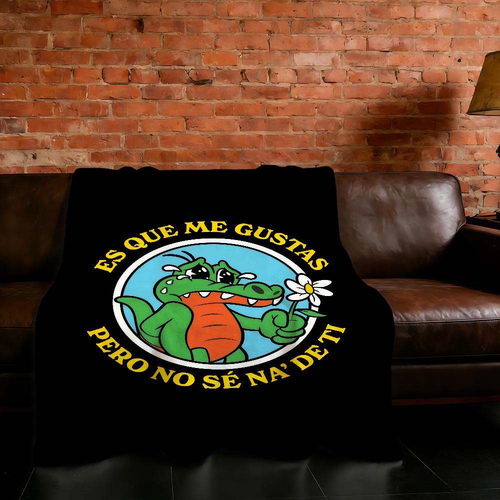 Singer A-Alvaro Diaz Blanket Super Warm Comfortable Plush Throw Blanket Child Home Sofa Bedroom Gift 75X95CM
