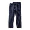 Japanese Style Pure Cotton Casual Pants Men's Spring and Autumn Easiest for Match Straight-Leg Ankle-Length Pants Export Export Men's Cotton Pants