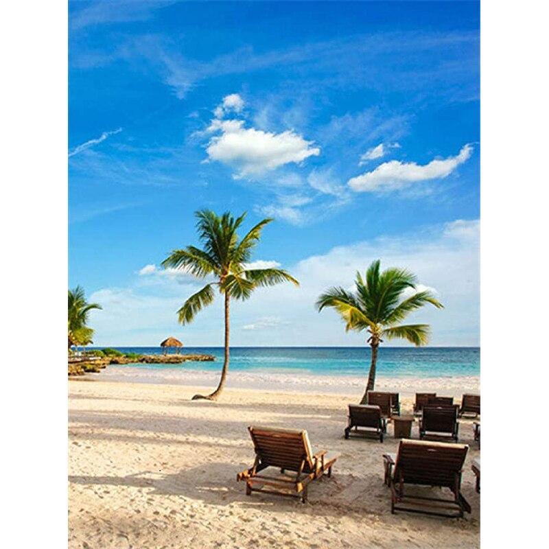 

Новый 5D DIY алмазная живопись вид на море Алмазная вышивка пейзаж вышивка крестом ремесла полная круглая дрель домашний декор подарок Full Round 15x20CM