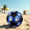 Atalanta BC logo Soccer Ball, colorful, suitable for all ages, machine-stitched, PVC material, competition grade,size5 , durable and high bounce