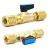 Corrosions Resistant Brass Water Connector Featuring Integrated Valves Switches For Quick Shutoff