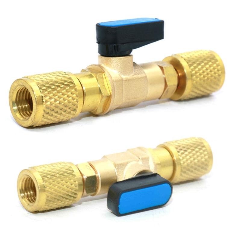 Corrosions Resistant Brass Water Connector Featuring Integrated Valves Switches For Quick Shutoff